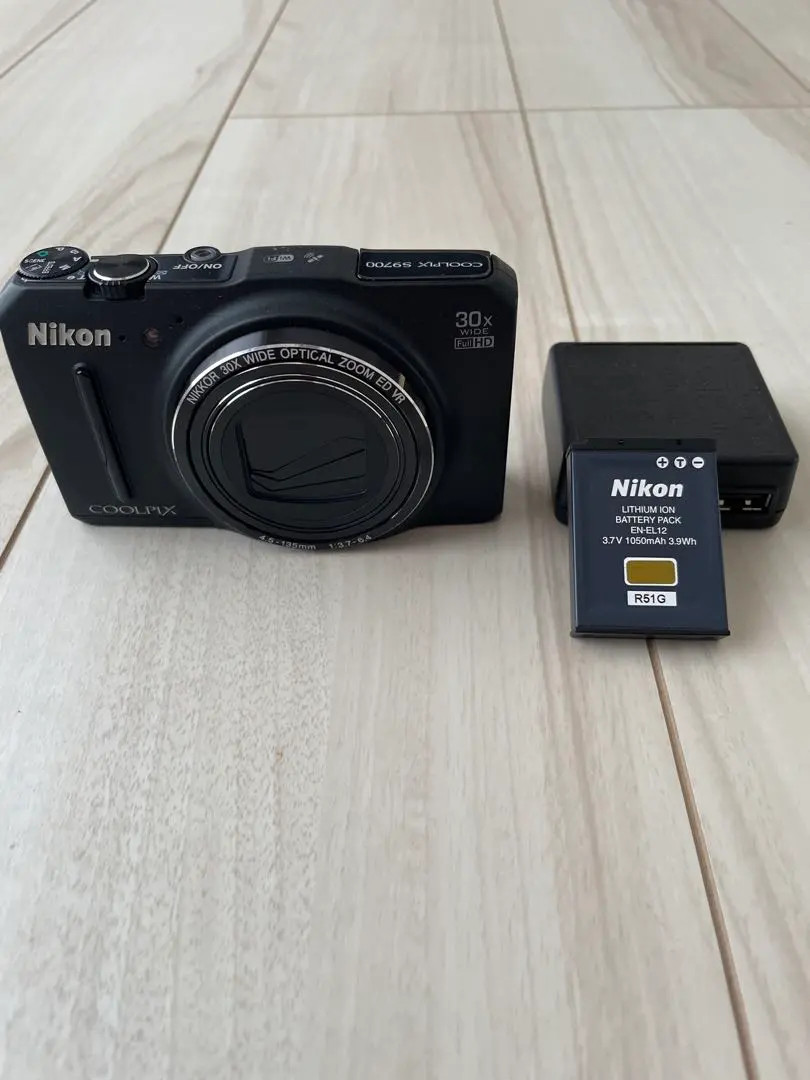 Nikon COOLPIX S9700 16.0MP Digital Camera - Black for sale online
