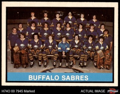 1974 O-Pee-Chee NHL #337 Sabres Team 1 - POOR