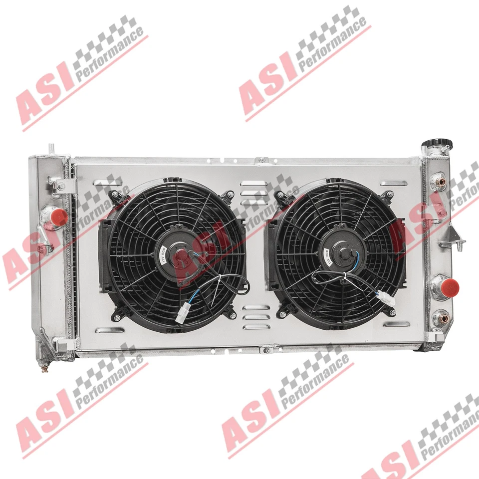 Ventilador de cubierta de radiador ASI de 3 filas para Buick LeSabre Pontiac Bonneville 3,8 L 00-2005 Foto 4 de 4