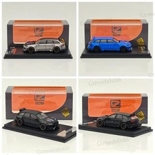 DCM 1:64 Audi RS6 Limited Car Model Alloy Diecast adults Gifts silver/Black/Blue