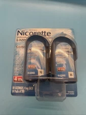 Nicorette Lozenge 4mg 80 Lozenges Ice Mint Flavor Exp: 3/25 Made In Switzerland