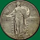 1930 Standing Liberty Quarter Extremely Fine XF Coin #32995
