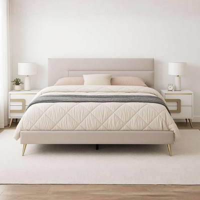 Boone Queen Bedroom Set - Bed & 2 Stylish Nightstands by