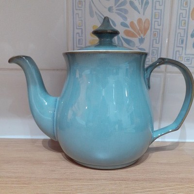 Denby Regency Teekanne grün moderne Form ca. 1 Liter