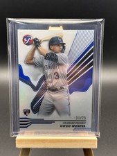 2024 Topps Pristine - #11 Coco Montes (RC) Blue /75
