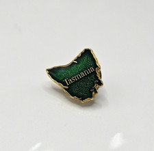 Tasmania Lapel Pin Metal Enamel .5"