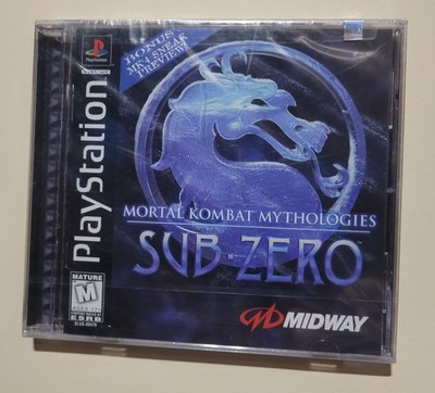 Mortal Kombat Mythologies: Sub Zero (Sony PlayStation 1, 1997) for