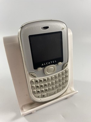 Alcatel OT-355 weiß orange QWERTY 1,8'' GSM Handy Tastenfunktion Telefon