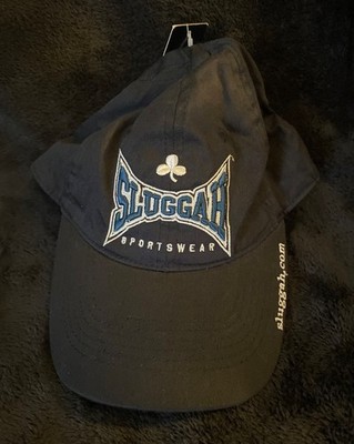 Black Sluggah Sportwear Baseball Hat Adjustable Back One Size New with Tags