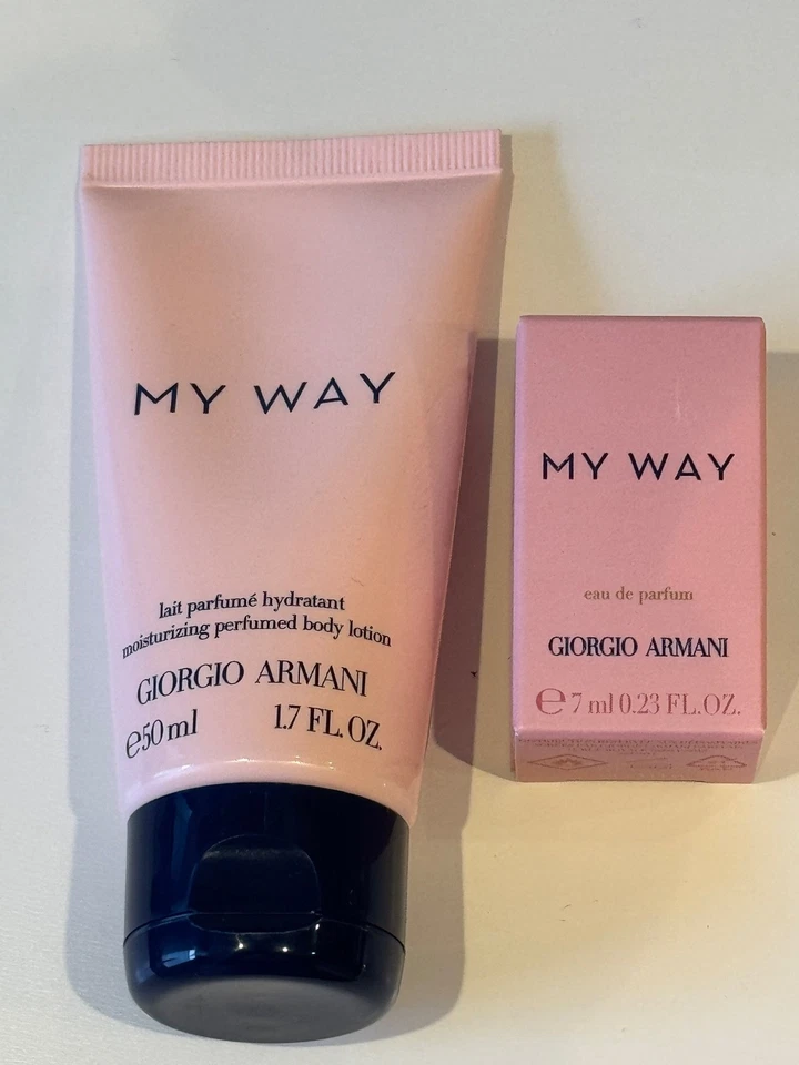 GIORGIO ARMANI Armani My Way parfümierte Bodylotion 50 ml My Way eau de Parfum Miniatur 7ml