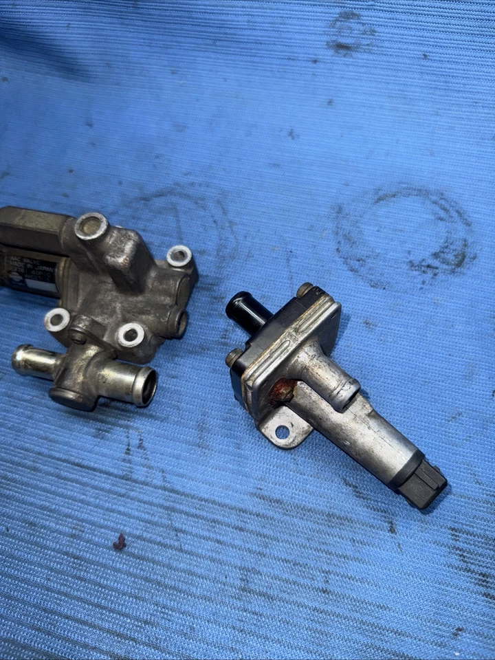 Válvula de control de aire de ralentí 90-96 Nissan 300zx Z32 IACV AAC OEM Vg30 regulador NA TT Foto 3 de 4