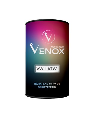 Venox Autocolor Basislack für VW LA7W REFLEXSILBER MET. 1L Spritzfertig