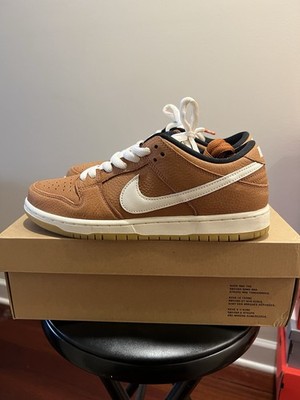 Nike SB Dunk Low Pro Dark Russet, size 8.5M