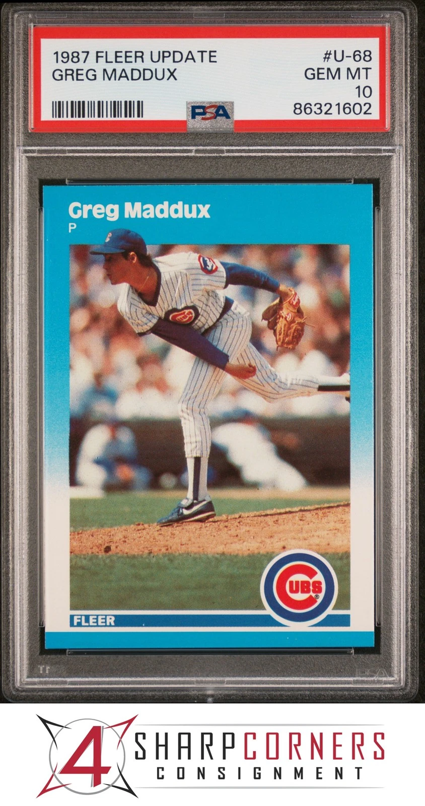 87 fleer update greg maddux rc!.!
