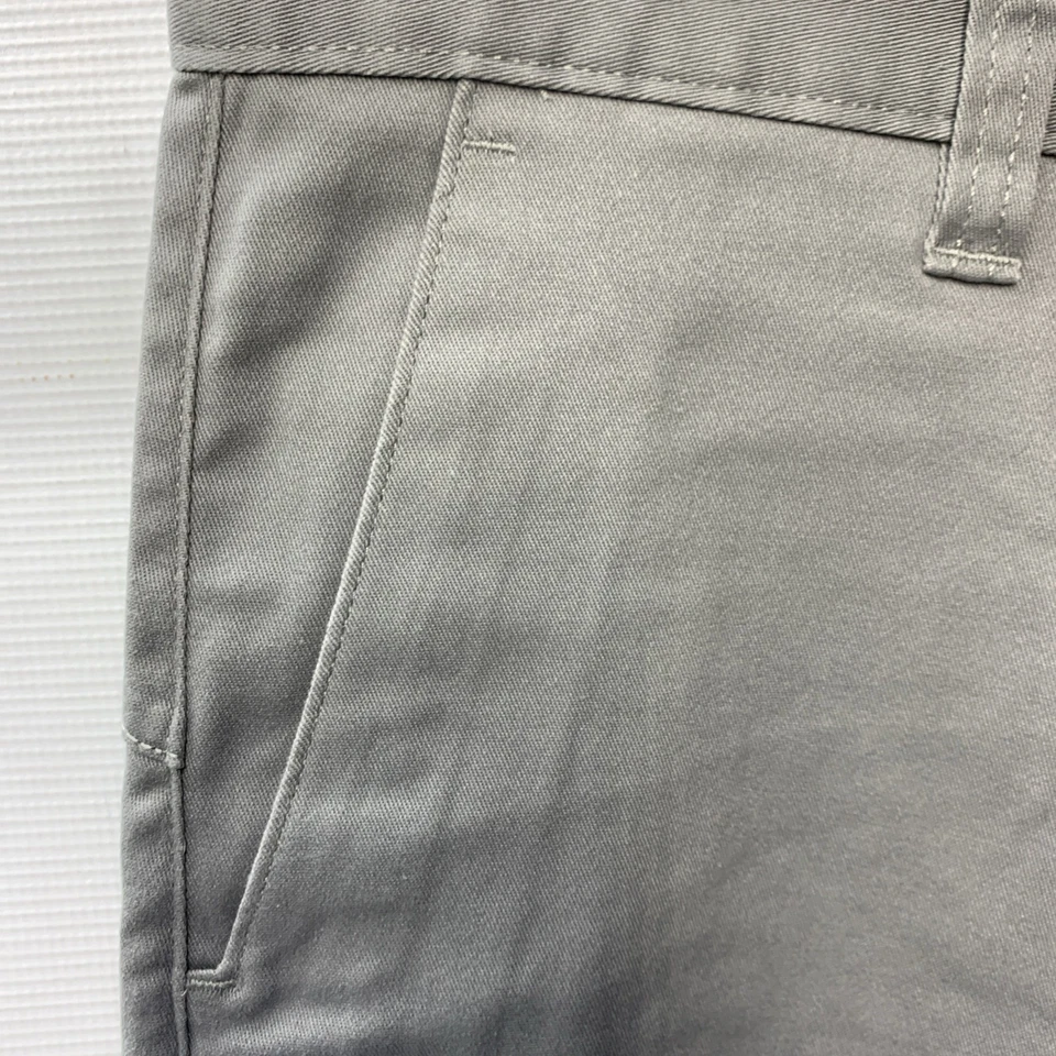 Volcom Men's VMonty Stretch 22 Chino Shorts A09117V3 Size 34 Dark Gray w/Pockets - Image 3 of 4