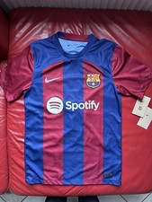 Barcellona Lewandowski #9 2023/24 piccolo. Camicia Home Nuova