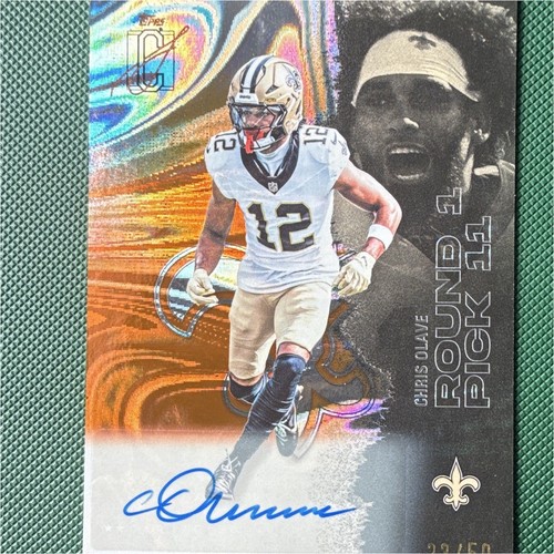 2025 Topps Signature Chris Olave Veteran Class Autographs (RAW)