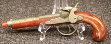 Hubley 1950's Early American Flintlock Jr. Single Barrel One Shot Toy Cap Gun