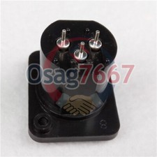 ONE Panel Mount Male Chassis Socket Connector XLR 3 Pin NEW