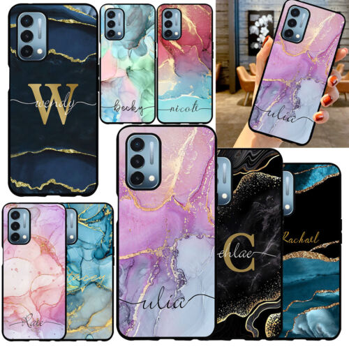 Personalised Marble Phone Case For OnePlus Nord 2T CE 2 Lite 10 Pro 12 TPU Cover - Picture 1 of 68