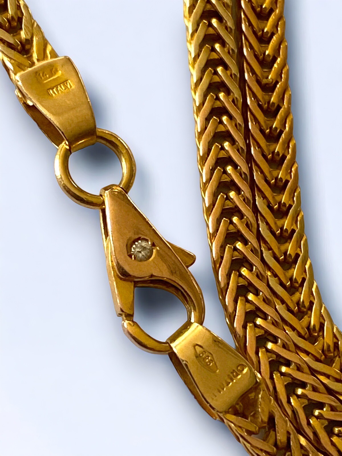 Estate DESIGNER Solid 14K Solid Multi Tone Gold 3… - image 4