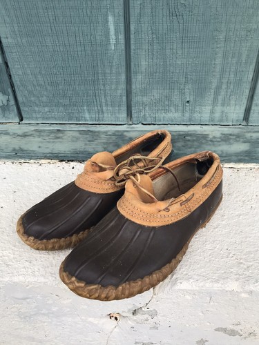 Womens Vintage Maine L L Bean Low Ankle Duck Boots Size 6 EE - Bild 2 von 5