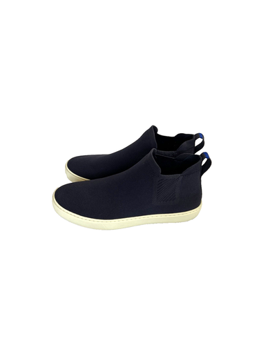 Rothy’s Navy Blue Knit High Top Sneakers / Chelsea Boots Women Size 10 - Picture 16 of 22