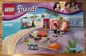 Lego Friends 41099 Heartlake Skate Park 199 Pcs Complete With Instruction Manual