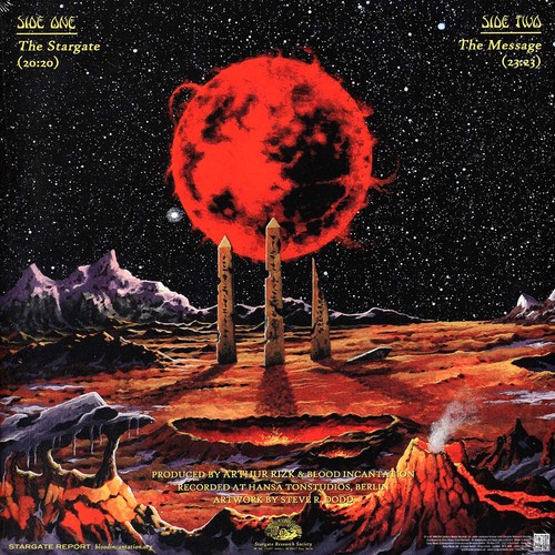 Blood Incantation - Absolute Elsewhere Sun Yellow Vinyl (2024 - EU - Original) - 第 2/3 張圖片