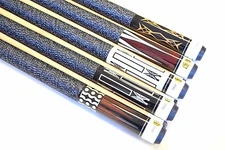 SET OF 5 POOL CUES New 58" Canadian Maple Billiard Pool Cue Stick #5 FREE SHIP