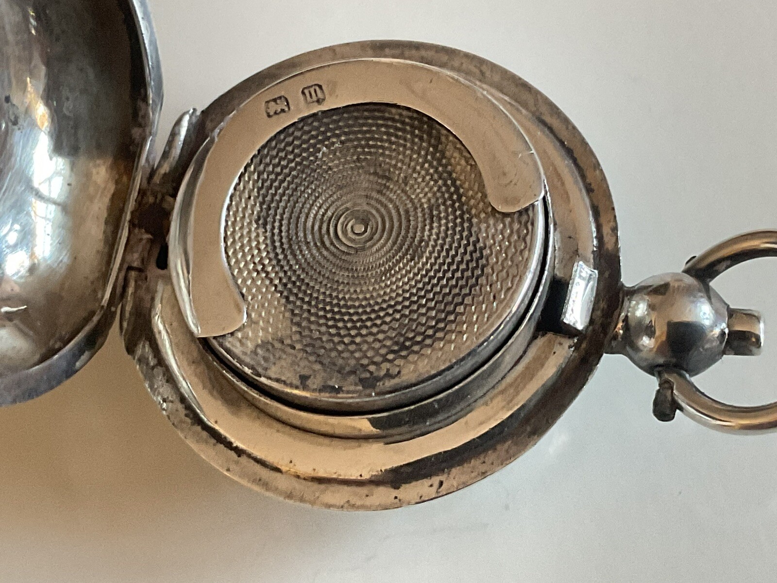 Super Edwardian Solid Silver Sovereign Case Hallmarked Birmingham 1911