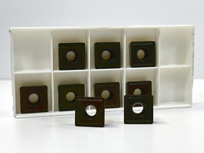 SECO SCGX150512-P2 New Carbide Inserts 21352 Grade T3000D 9pcs