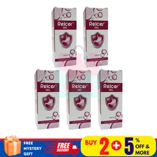 5 X Relcer Gel 100ml Recommended for Gastric or Acid Reflux