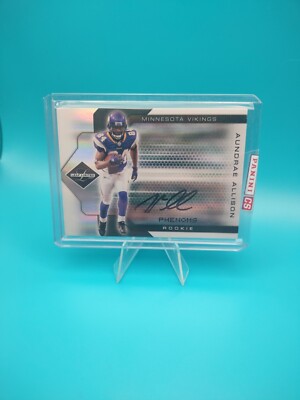 2007 Leaf Limited - Phenoms #304 Aundrae Allison /99 (AU, RC) Vikings SP Auto 