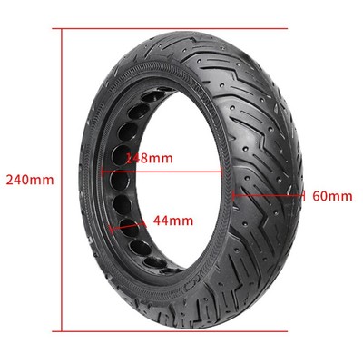 1 Pc 10 Inch 10x2.5 Solid Tyre For Ninebot Max G30 Electric Scooter 10*2.50 New