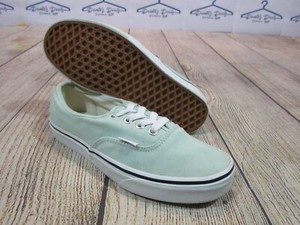 vans authentic mint green