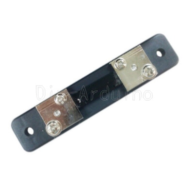 1Stks DC 75mV 10A Current Shunt Resistor For Amp Ammeter Panel Meter FL-2 New