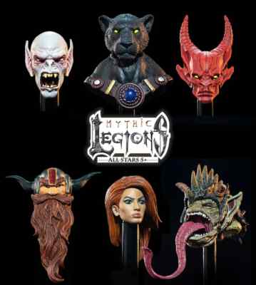 Mythic Legions - Head Pack | eBay
