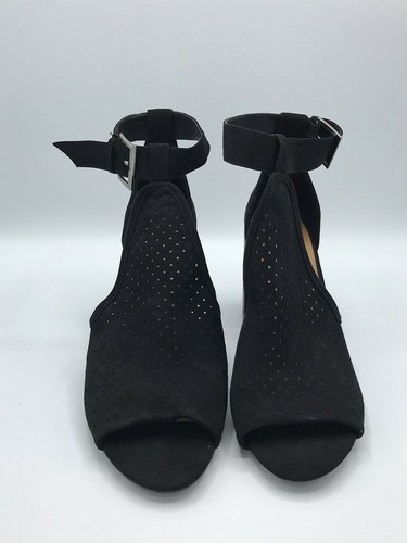 black ankle straps Size 11 New no Tags 