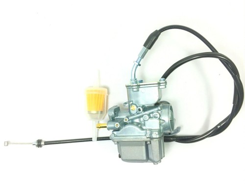 Carburetor & Throttle For Yamaha Champ 100 YFM100 1987-1988-1989-1990-1991 ATV - Foto 3 di 4