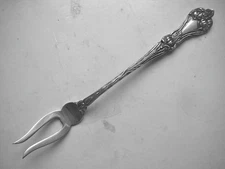 Alvin MAJESTIC Sterling Two-Tine Butter Pick  ☞ NO MONOGRAM ☜