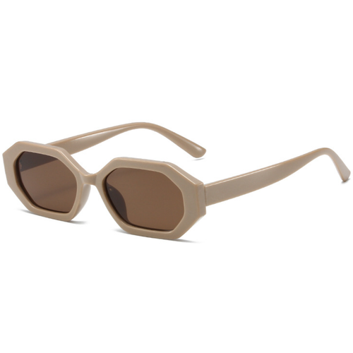 Men Women Retro Polygon Sunglasses Small Frame Outdoor Driving Glasses UV400 - Picture 27 of 34