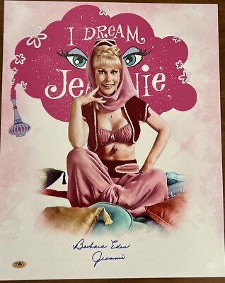 Barbara Eden SIGNED PHOTO Autograph JSA COA I Dream Of Jeannie