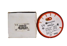 New Telemecanique XVAC351 Orange Indicator Light, Stackable Light Lens, 28048