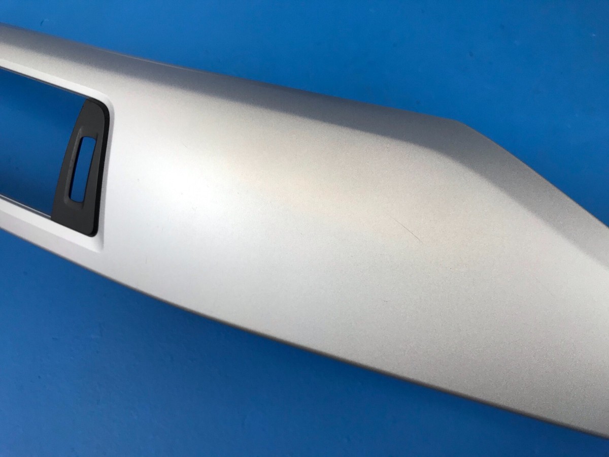 12-17 BMW F30 328I 335I SATIN SILVER DASH DOOR CENTER CONSOLE