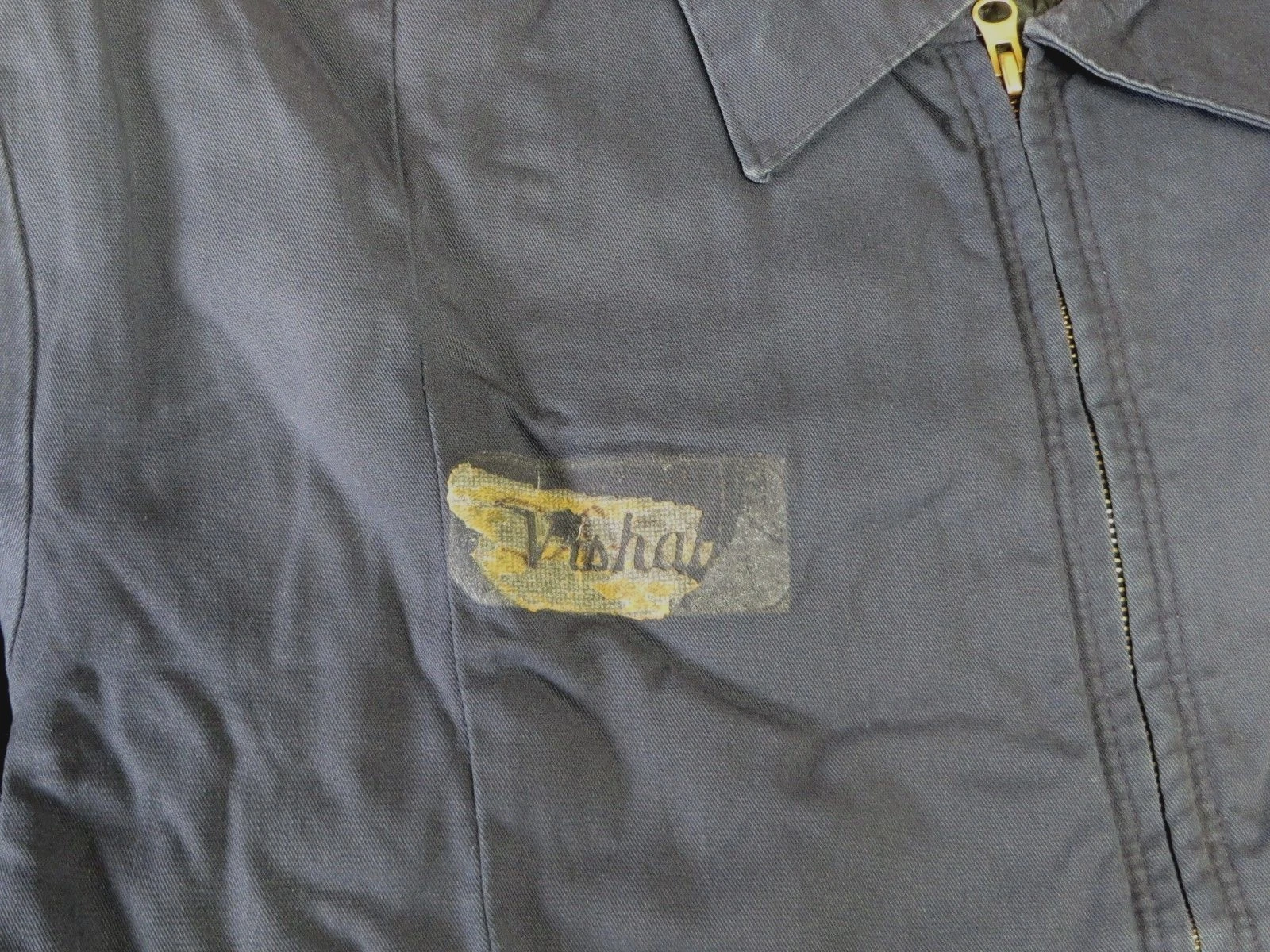 Work Jackets Used Uniform Cintas Unifirst Red Kap Insulated Lined Panel Coat image 8