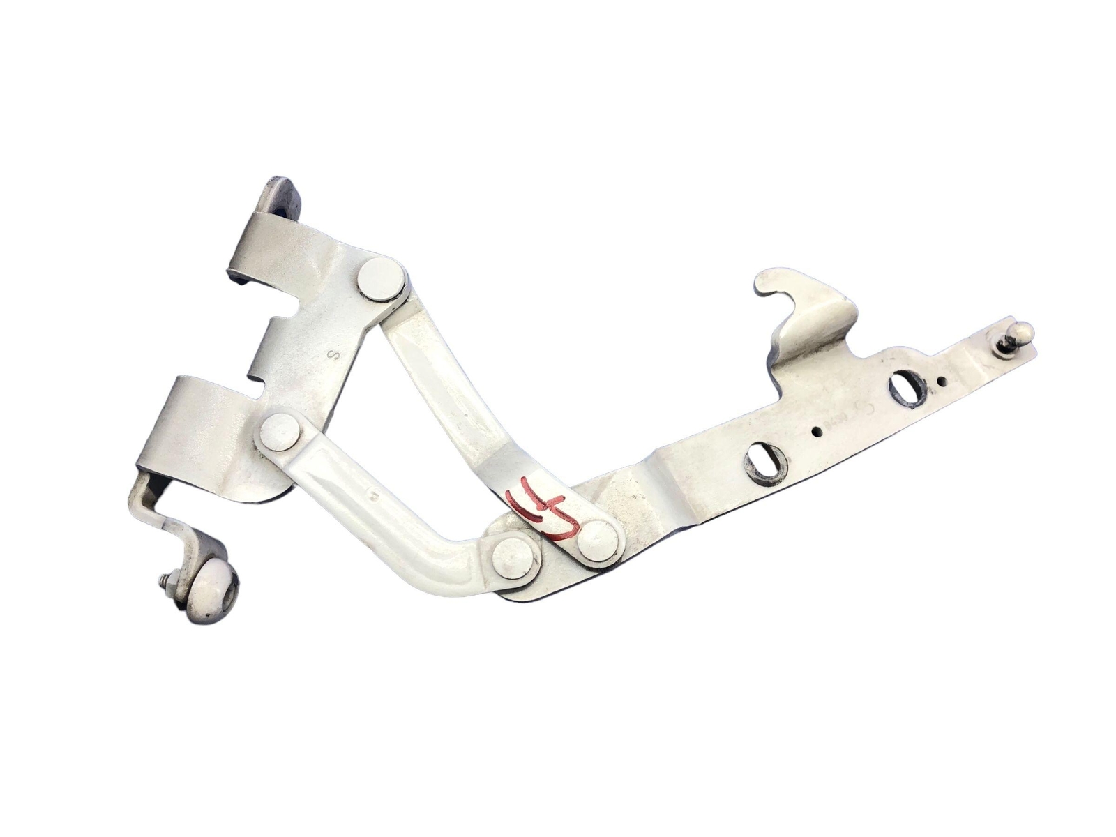 2008-2019 MASERATI GRANTURISMO OEM FRONT HOOD LEFT RIGHT HINGE BRACKET SET