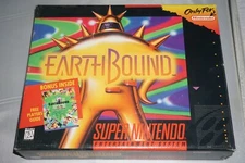 Earthbound (Super Nintendo SNES) Complete in Box CIB w/ Guide Reg Scratch Sniff