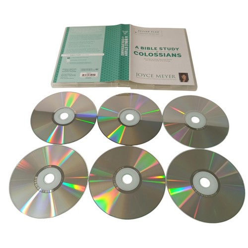 Joyce Meyer A Bible Study of Colossians DVD/CD Includes 2 Booklets R0 VGC - Picture 11 of 19