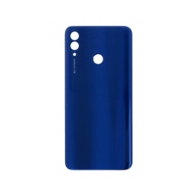 Vitre Arrière De Remplacement Pour Huawei Honor 10 Lite - Couleur Bleue Avec Logo - Neuf Sous Emballage